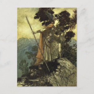 Carte Postale Valkyrie de Rackham