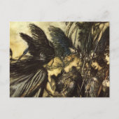 Carte Postale Valkyrie de Rackham (Devant)
