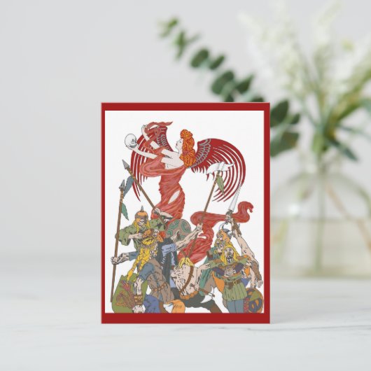 Carte postale Valkyrie Fire (Debout devant)