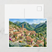 Carte Postale Valldemossa Espagne (Devant / Derrière)