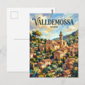 Carte Postale Valldemossa Espagne (Devant / Derrière)