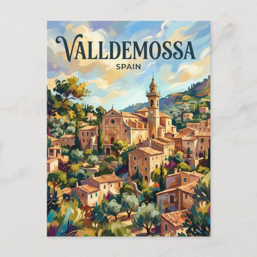 Carte Postale Valldemossa Espagne (Devant)