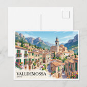 Carte Postale Valldemossa Espagne (Devant / Derrière)