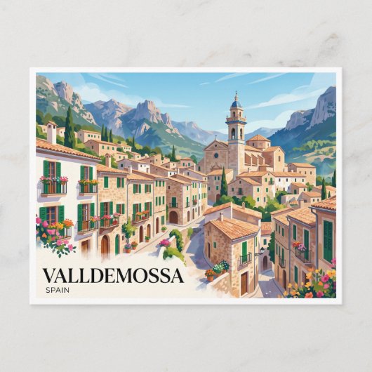 Carte Postale Valldemossa Espagne (Devant)