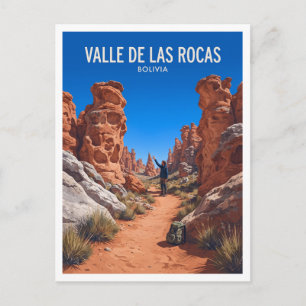Carte Postale Valle de las Rocas Uyuni Bolivie