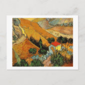 Carte Postale Vallée avec Plowman (F727)Van Gogh Fine Art (Devant)
