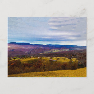 Carte Postale Vallée d'Allemagne en automne, Virginie-Occidental
