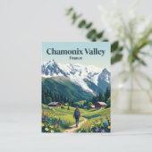 Carte Postale Vallée de Chamonix France (Debout devant)