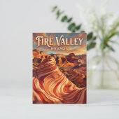 Carte Postale Vallée de Feu Nevada (Debout devant)