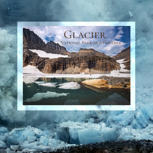 Carte Postale Vallée de Grinnell, Parc national des Glaciers, MT