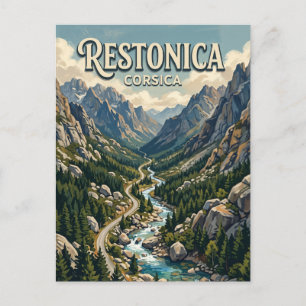 Carte Postale Vallée de la Restonica France