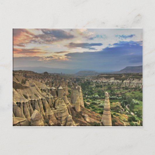 Carte Postale vallée de l'amour en Capadoccia (Devant)