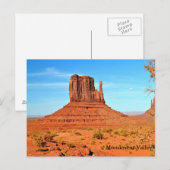 Carte postale - vallée de Monuent (Devant / Derrière)
