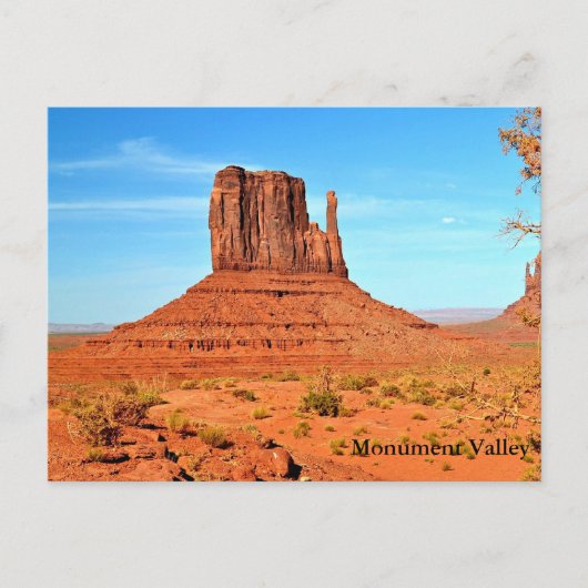 Carte postale - vallée de Monuent (Devant)