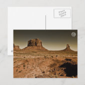 Carte Postale Vallée de monument (Devant / Derrière)