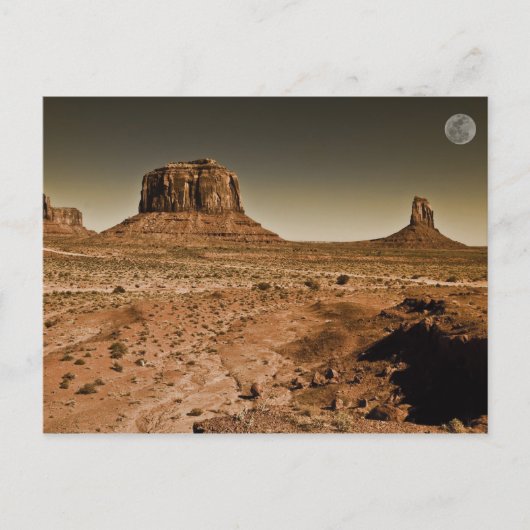 Carte Postale Vallée de monument (Devant)