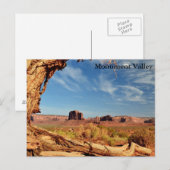 Carte postale - vallée de monument (Devant / Derrière)