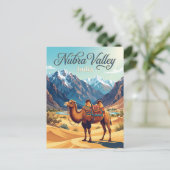 Carte Postale Vallée de Nubra en Inde (Debout devant)