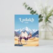Carte Postale Vallée de Nubra en Inde (Debout devant)