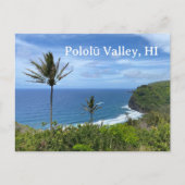 Carte Postale Vallée de Pololú, HI (Devant)