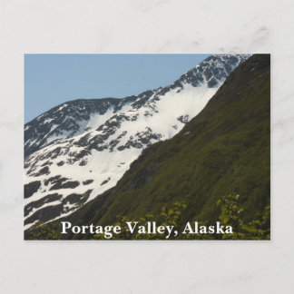 Carte Postale Vallée de Portage, Alaska