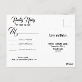 Carte Postale Vallée de Red Barn, Conception de ferme rustique (Dos)