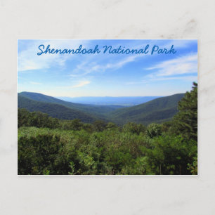 Carte Postale Vallée de Shenandoah