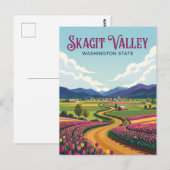 Carte Postale Vallée de Skagit USA (Devant / Derrière)