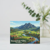 Carte Postale Vallée de Snoqualmie États-Unis (Debout devant)