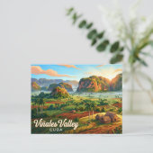 Carte Postale Vallée de Viñales Cuba (Debout devant)