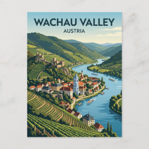 Carte Postale Vallée de Wachau Autriche
