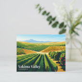 Carte Postale Vallée de Yakima États-Unis (Debout devant)