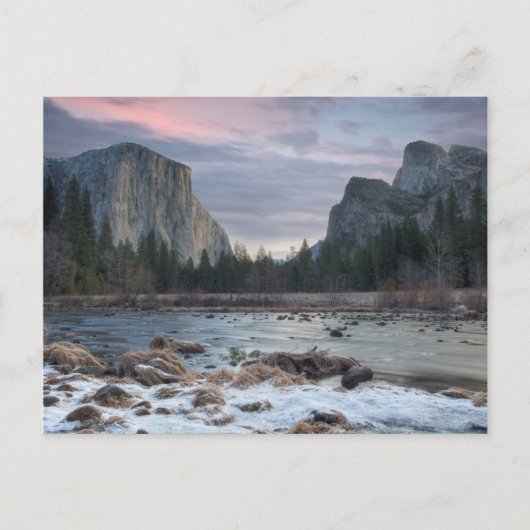 Carte Postale Vallée de Yosemite (Devant)