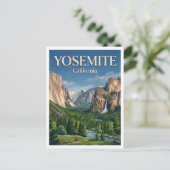 Carte Postale Vallée de Yosemite (Debout devant)