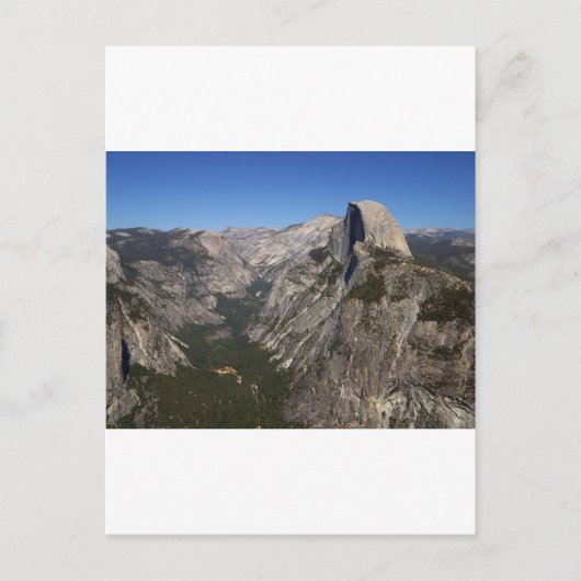 Carte Postale Vallée De Yosemite Et Demi-Dôme De Glacier Point (Devant)