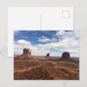 Carte Postale Vallée des Monuments (Devant / Derrière)