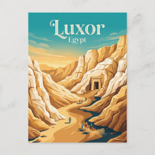 Carte Postale Vallée des Rois Égypte