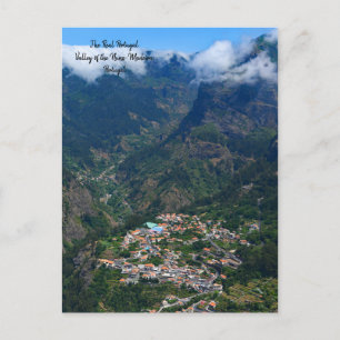 Carte Postale Vallée des Soeurs, Madère, Portugal
