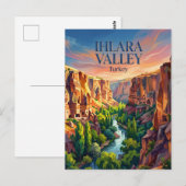Carte Postale Vallée d'Ihlara Turquie (Devant / Derrière)