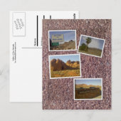 Carte Postale Vallée du désert de feu - Nevada (Devant / Derrière)