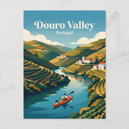 Carte Postale Vallée du Douro Portugal (Devant)