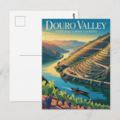 Carte Postale Vallée du Douro Portugal (Devant / Derrière)