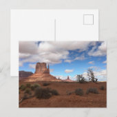Carte Postale Vallée du Monument (Devant / Derrière)