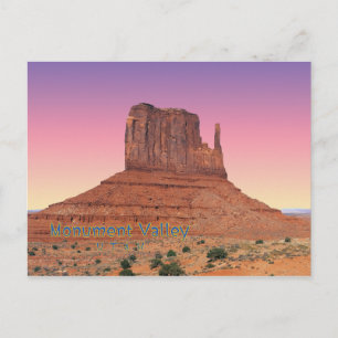 Carte Postale Vallée du monument, Utah