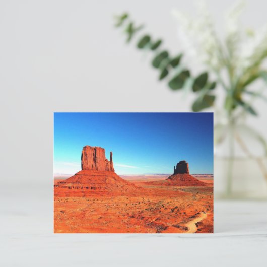 Carte Postale Vallée du Monument, Utah (Debout devant)