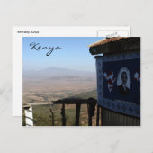 Carte Postale vallée du rift obama (Devant / Derrière)