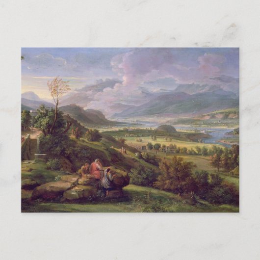 Carte Postale Vallée du Tibre (Devant)