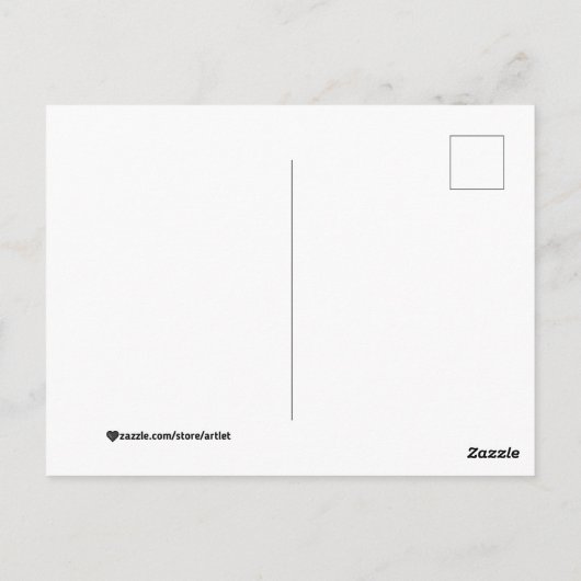 Carte Postale Vallée du Yosemite (Dos)