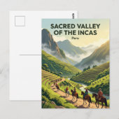Carte Postale Vallée sacrée des Incas Pérou (Devant / Derrière)