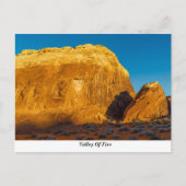 Carte Postale Valley Fire (Devant)